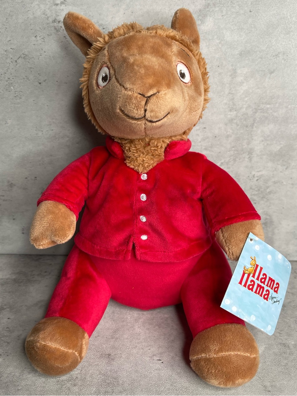 Llama Llama Kohl's Cares New 11" Red Anna Dewdney Red Pajama Stuffed Animal NWT